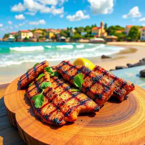 Grilled Tuna Steaks - Cape Verde